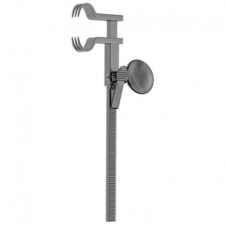 Bailey-Gibbon Rib Approximator, W/ Extended Three-Pronged Blades, 6 3/4" (17.0 Cm)